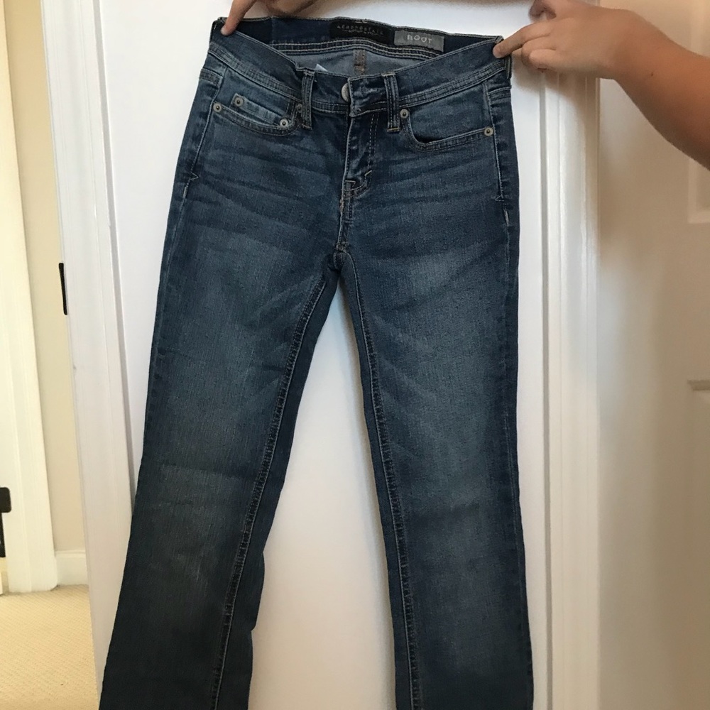Aeropostale boot cut jeans.
